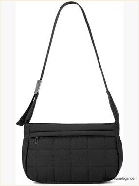 Quilted Puffer Crossbody Bag for Women Shoulder Purse Handbag Travel Work